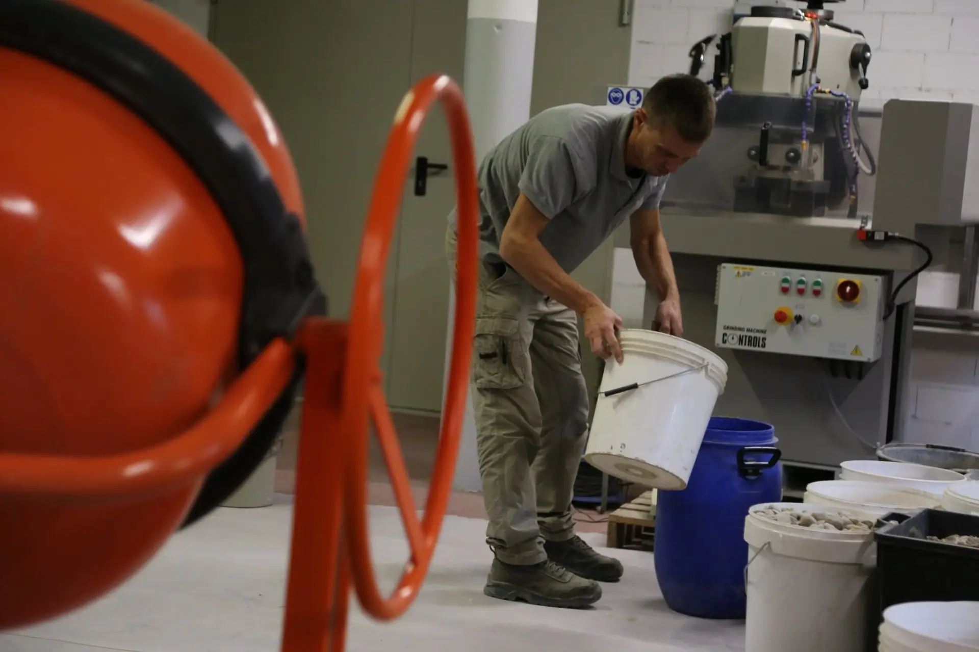 Qualifica mix design in laboratorio