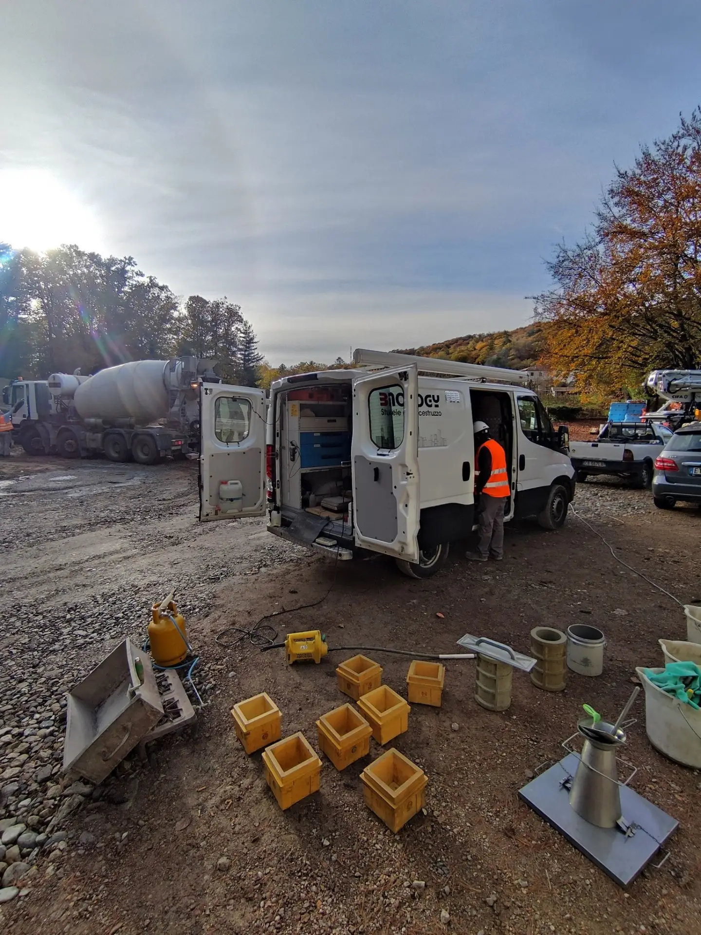 Prove su calcestruzzo fresco